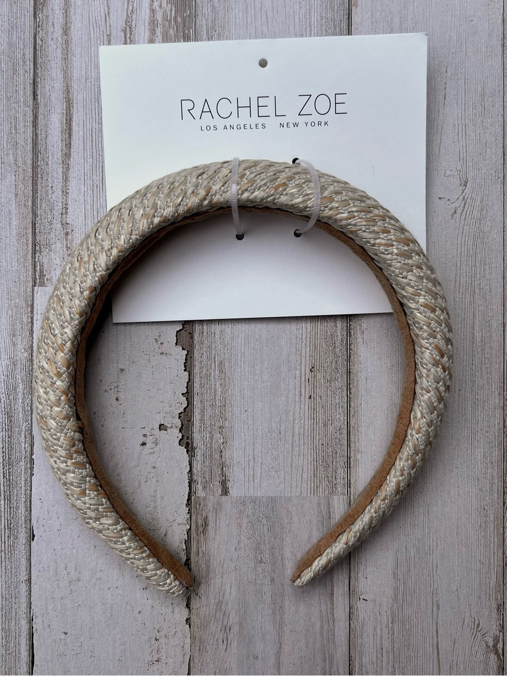 Rachel Zoe Woven Straw Toddler Headband